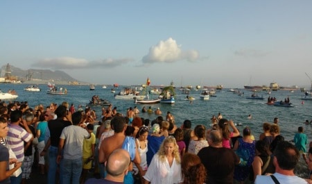 Fiestas marineras. Procesión marinera Lloret de Mar